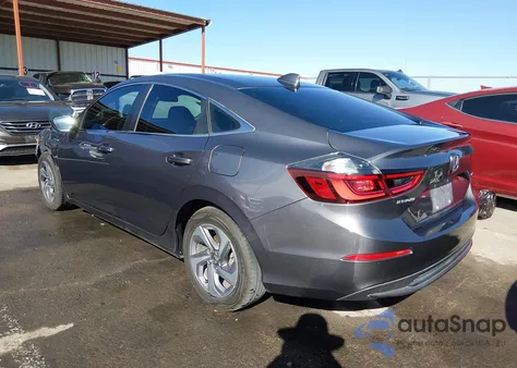 2020 Honda Insight Ex from USA, damaged, VIN 19XZE4F57LE014203